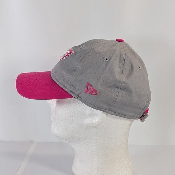 Philadelphia Eagles New Era 9forty Pink Snapback Adjustable Cap Hat Women - Picture 4 of 9